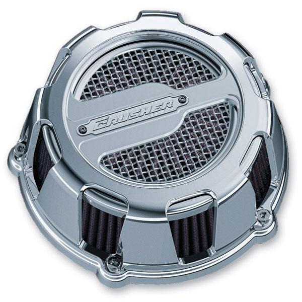Kuryakyn Crusher Maverick Air Cleaner for Harley Davidson 2008-15 Electra Glides, Road Glides, Road Kings, Street Glides; Trikes, 2011-12 FLSTSE