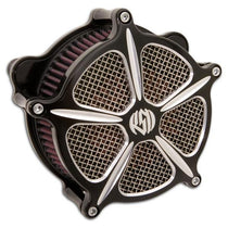 Roland Sands Design Venturi Speed 5 Contrast Cut Air Cleaner for Harley Davidson 1993-2015 Twin Cam, Evo models