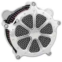 Roland Sands Design Venturi Speed 7 Chrome Air Cleaner for Harley Davidson 1993-2015 Twin Cam, Evo models