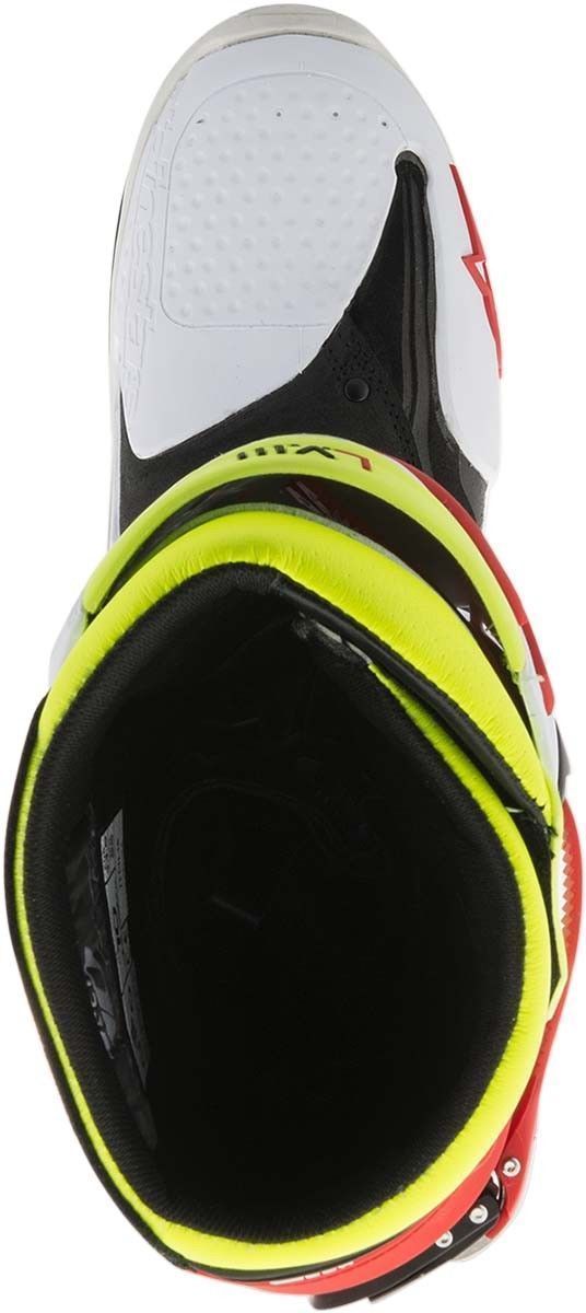 Alpinestars Tech 10 Men's White/Red/Fluorescent Yellow Motocross Boots