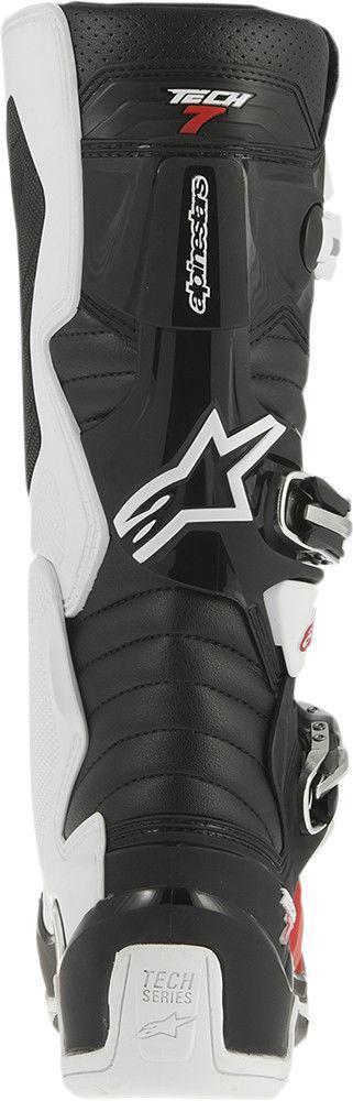 Alpinestars Tech 7 Men's Black/White/Red Motocross Boots