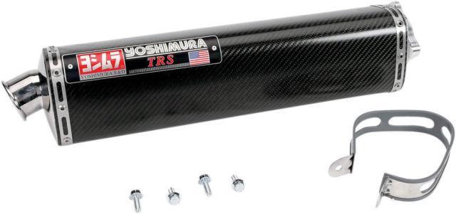 Yoshimura TRS Tri-Oval Carbon Fiber Bolt-On Exhaust