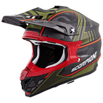 Scorpion VX-35 Miramar Green Motocross Helmet