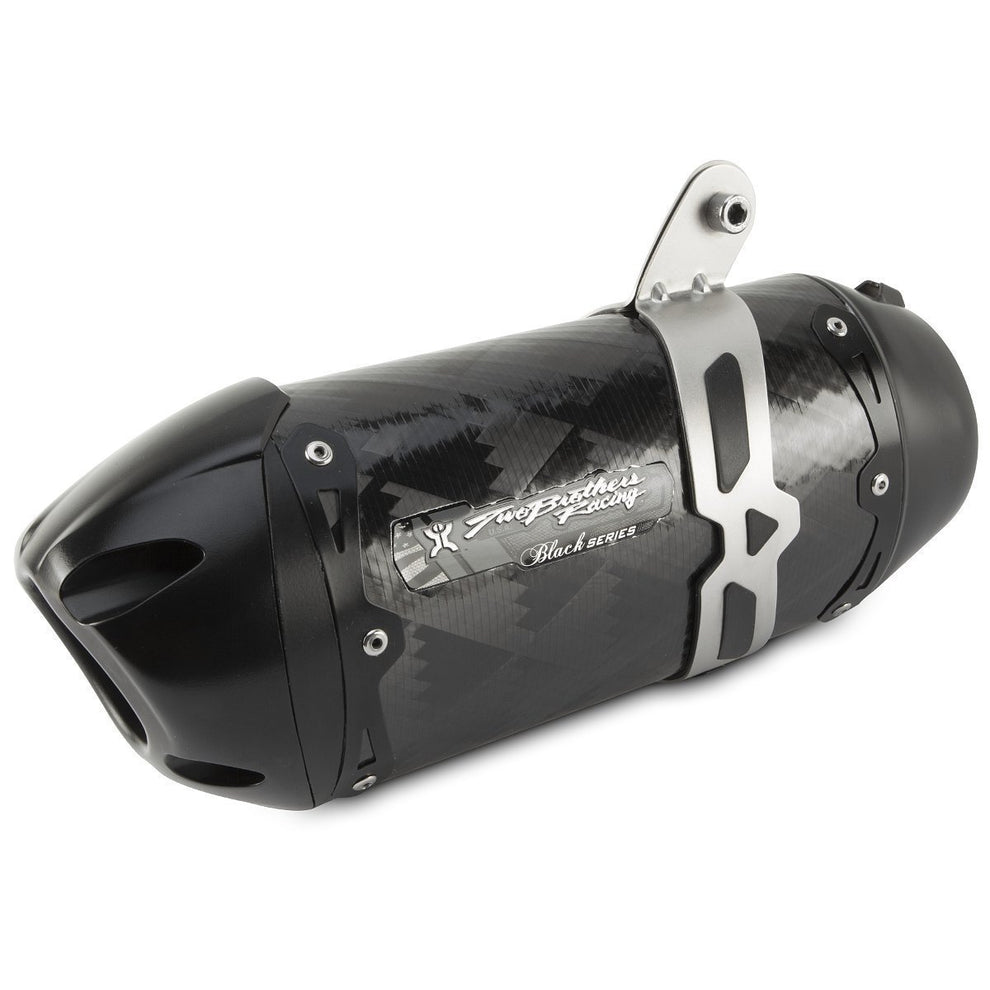 Two Brothers S1R Black Series Carbon Fiber Slip-On Exhaust for Yamaha 2010-16 Super Tenere