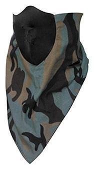 Zan Headgear Neodanna Neoprene, Woodland Camo