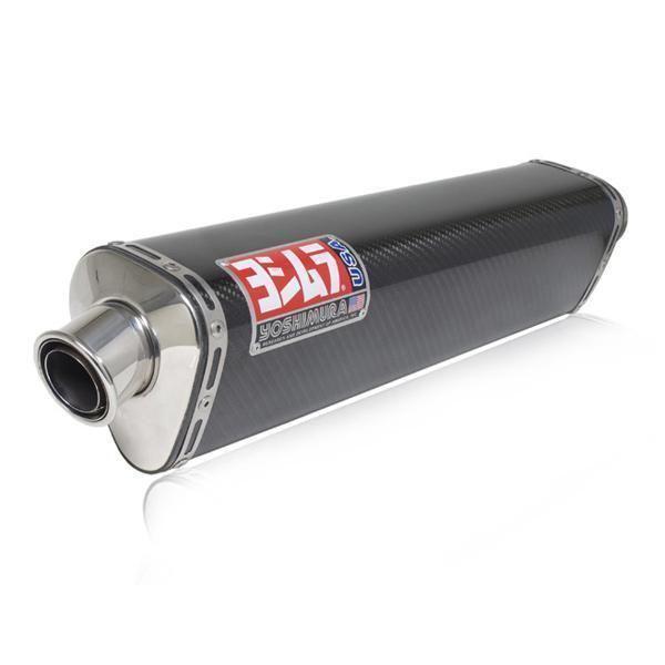 Yoshimura TRS Tri-Oval Carbon Fiber Bolt-On Exhaust